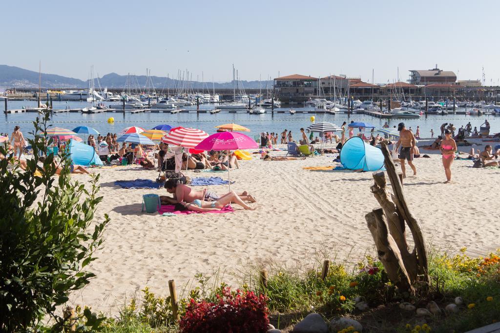 O Son Do Mar Hotel Sanxenxo Bagian luar foto