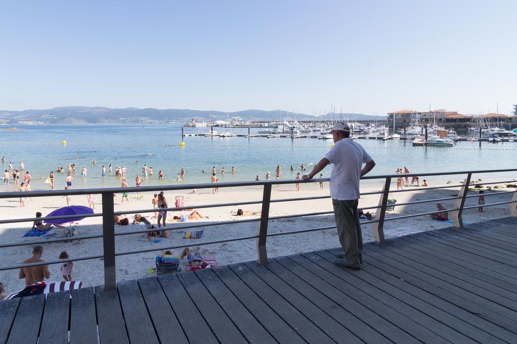 O Son Do Mar Hotel Sanxenxo Bagian luar foto