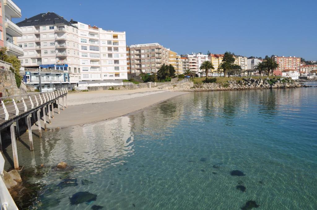 O Son Do Mar Hotel Sanxenxo Bagian luar foto