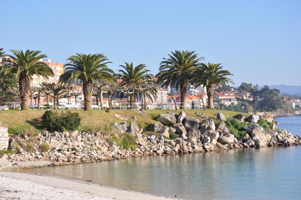 O Son Do Mar Hotel Sanxenxo Bagian luar foto