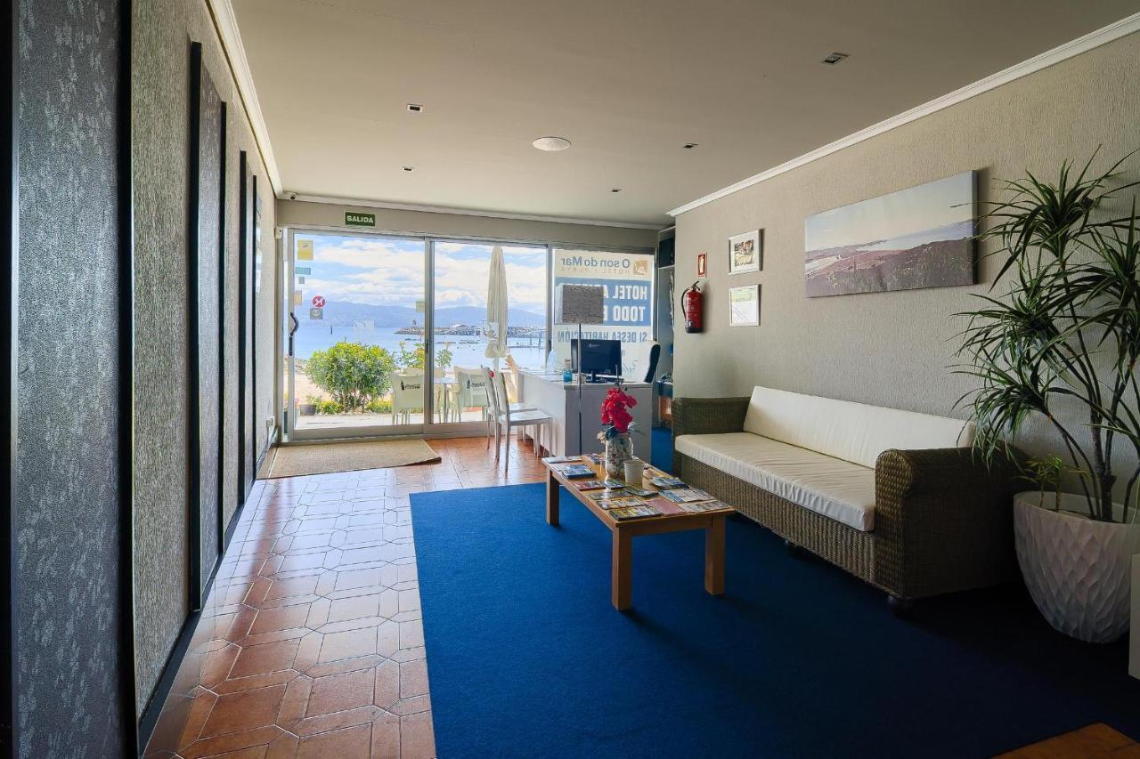 O Son Do Mar Hotel Sanxenxo Bagian luar foto