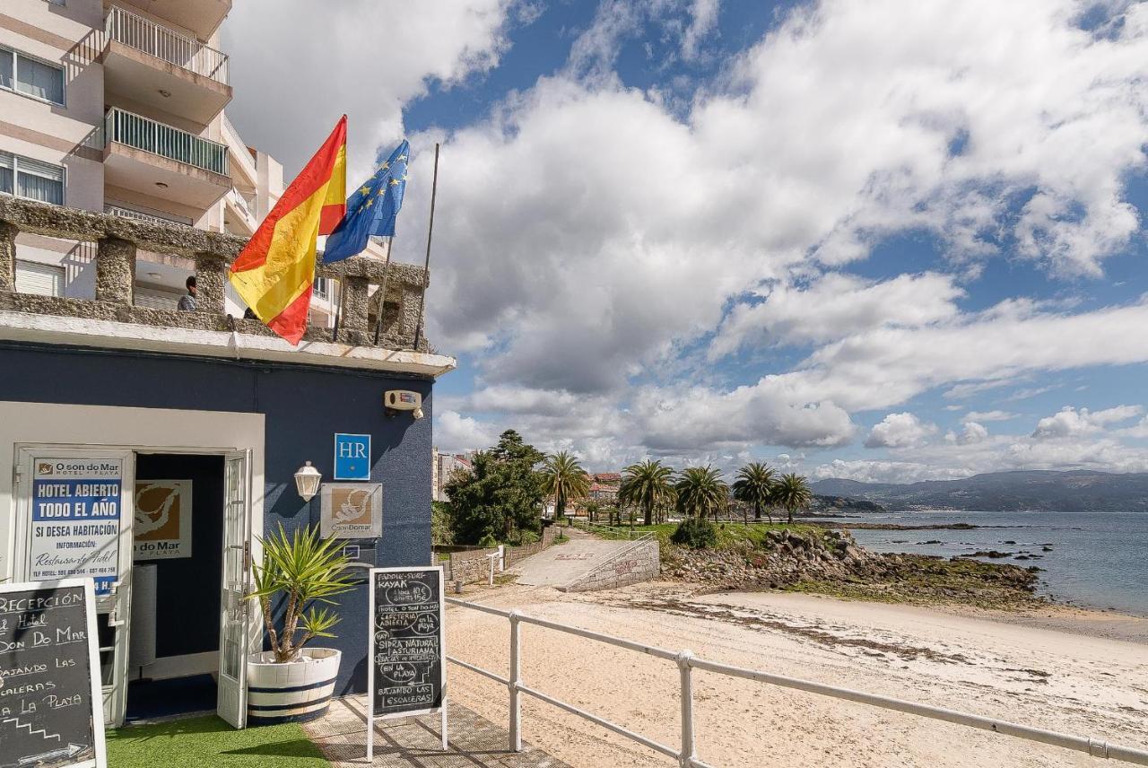 O Son Do Mar Hotel Sanxenxo Bagian luar foto